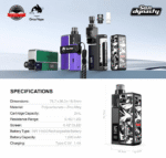 小海豚大小煙主機Orca Vape San Dynasty 30W:圖片 3